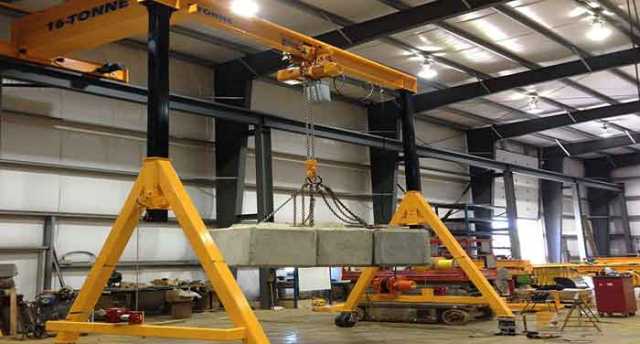 ADJUSTABLE GANTRY CRANE: small gantry crane
