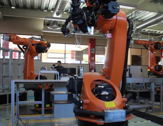 brazos roboticos en la industria
