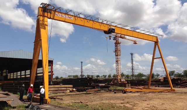 Aluminum Gantry Crane.
