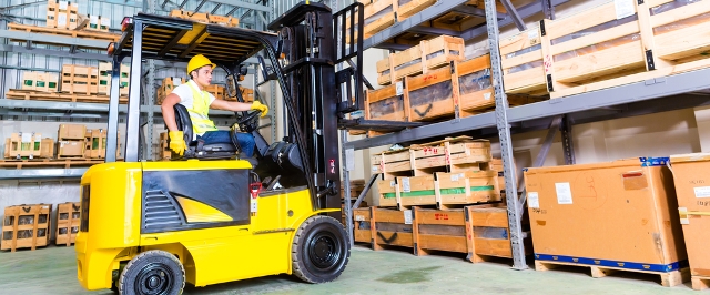 warehouse forklift