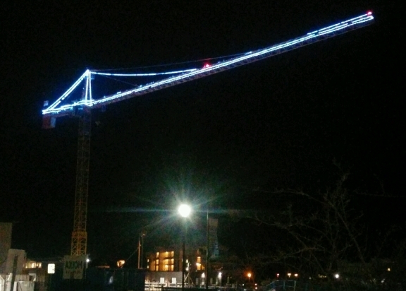 tower crane lamp