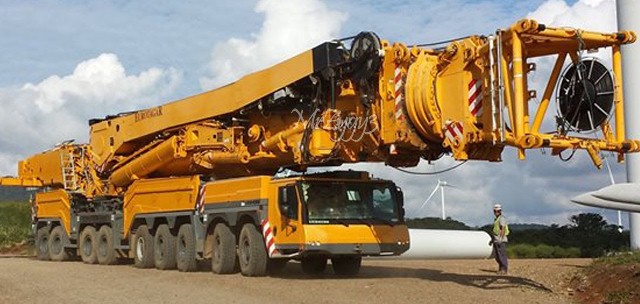 liebherr crane truck