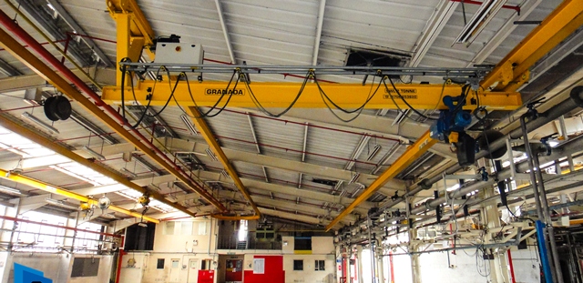 What is overhead crane?