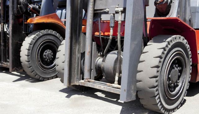 Solid Pneumatic Forklift Tires