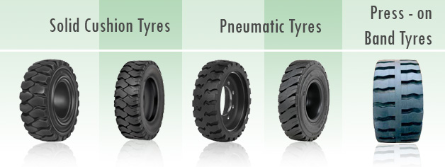 Solid Pneumatic Forklift Tires