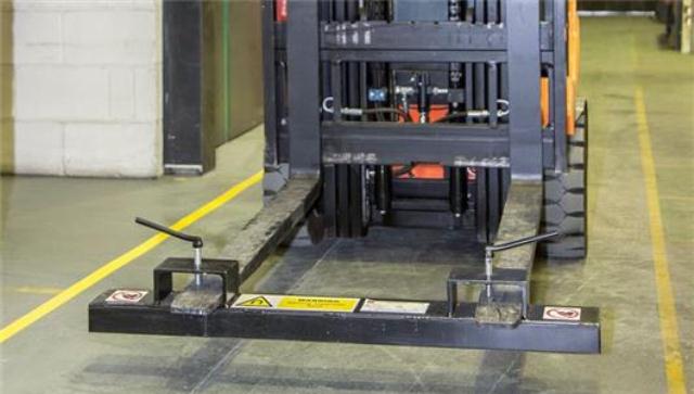 forklift magnetic sweeper