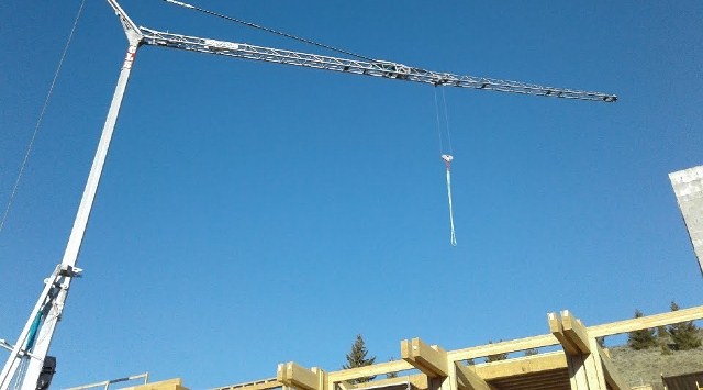 remote control tower crane