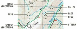 TOPOGRAPHIC MAP definition What is a topographic map? example