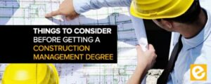 Job opportunities for construction management degrees