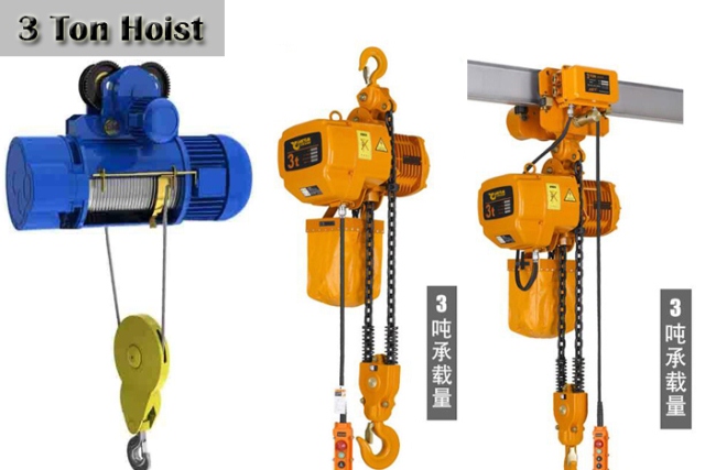 3 Ton Electric Chain Hoist How Does A Chain Hoist Work