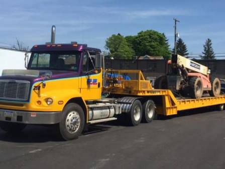 Construction Equipment Hauling