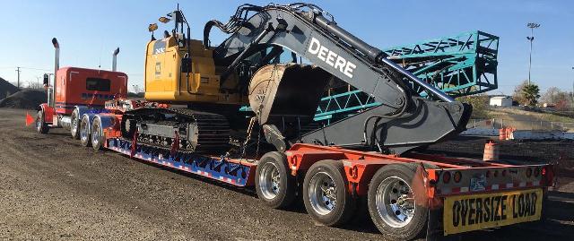 Heavy Equipment Hauling