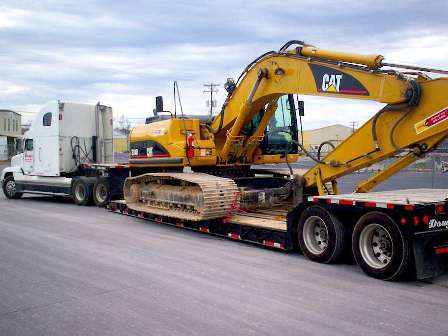 heavy equipment transport