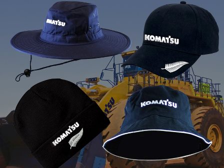 KOMATSU Hats