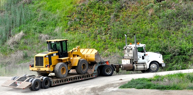 Construction Equipment Hauling