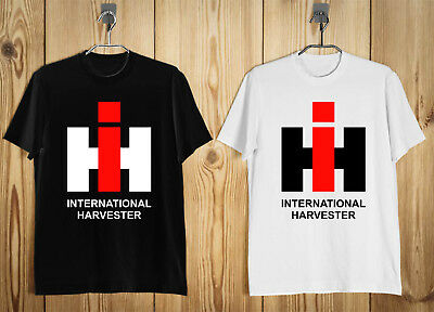 IH Farmall or IH Collectors Logo Embroidered Mens Denim Shirt w/Pocket