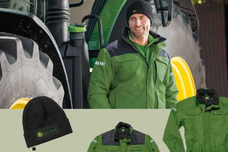 John Deere Jackets Winter Jacket Fleece Jacket Windbreaker 0215