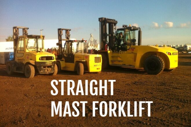 Straight Mast Forklift