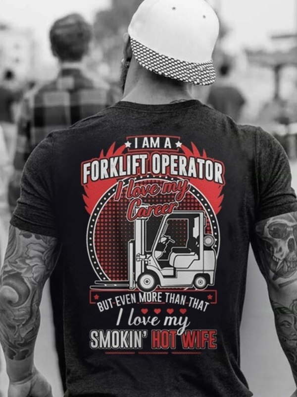 forklift operator t shirt