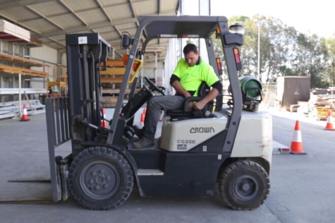 forklift jobs part time