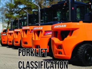 FORKLIFT Classifications Chart Lift Truck Classes 1-7