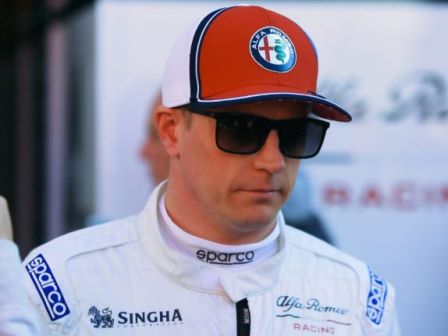 Kimi Raikkonen alfa Romeo hat