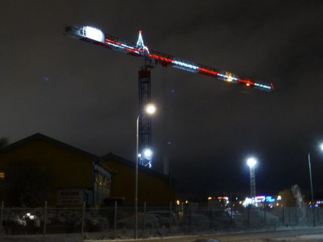 Tower Crane Lights