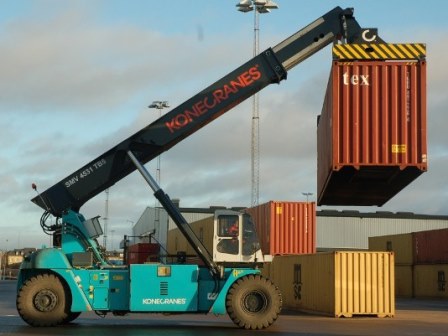 Container Reach Stacker