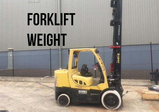 forklift weight