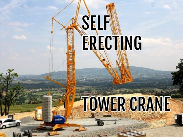 Self Erecting Tower Crane