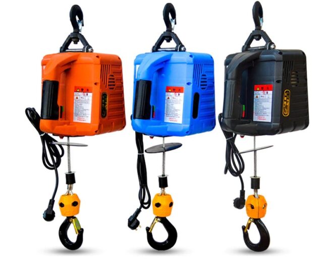 ELECTRIC Hoist with wireless REMOTE CONTROL electric cable hoist