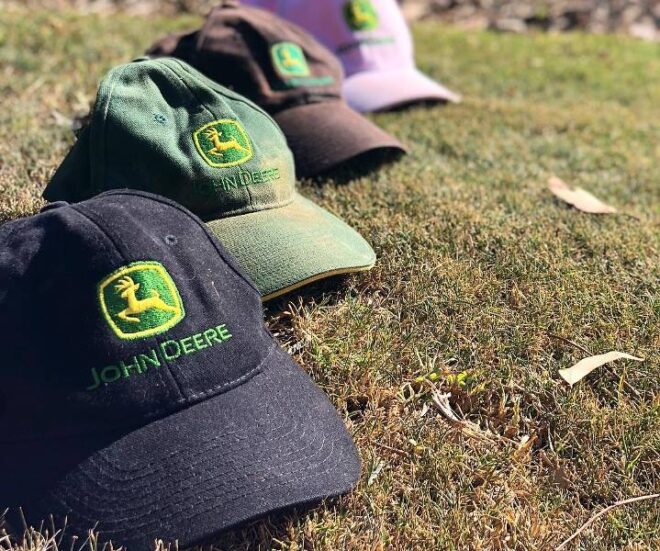 old style john deere hats