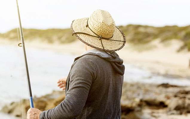 Fishing Bucket Hat with Neck Flap