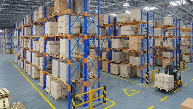 How to secure pallet racking to the floor