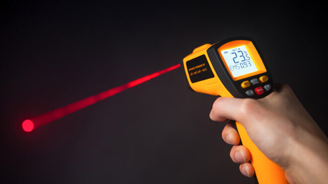 How to use Infrared Thermometer with Laser Pointer