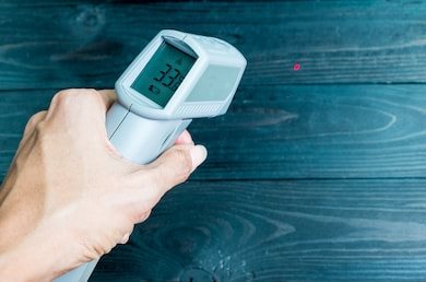 Using Infrared Thermometer