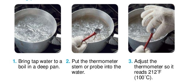 What is the most accurate method for calibrating bimetallic Thermometers