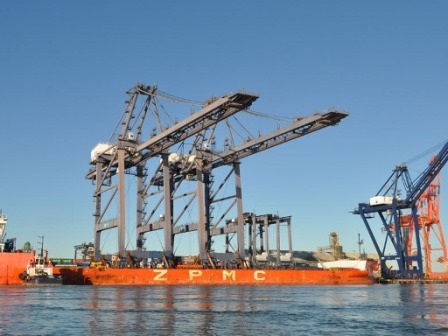 Port cranes