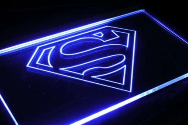 Neon man cave signs