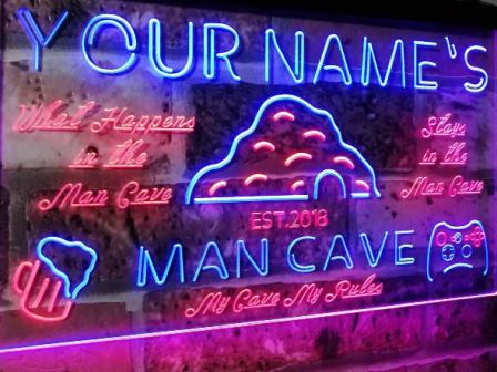 Neon signs for Man Cave