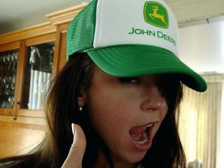 John Deere women's hats