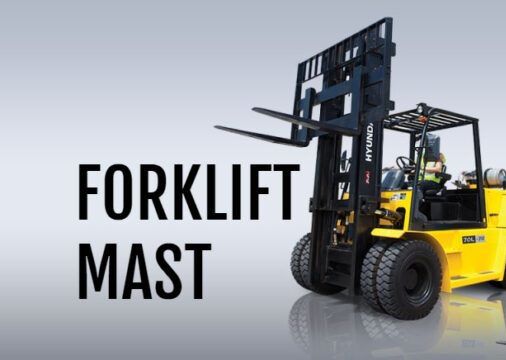 forklift mast attachment