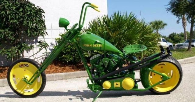 John Deere motorcycle