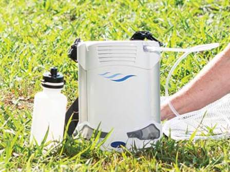 Continuous Flow Portable Oxygen Concentrator