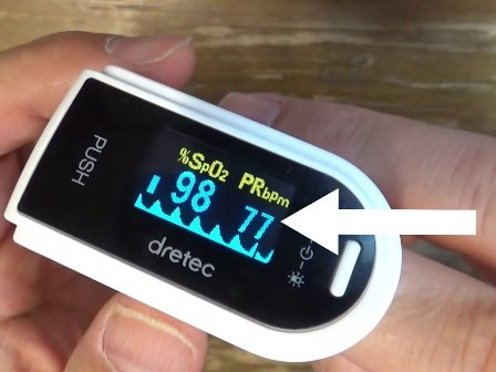 pr in oximeter