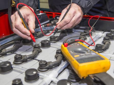 Forklift Battery Repair