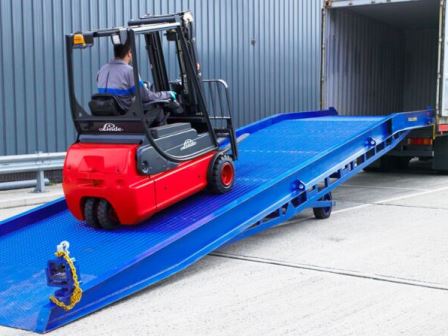 Forklift Container Ramps for Sale