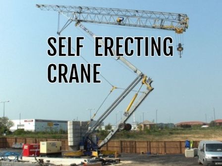 Self Erecting Crane Rental