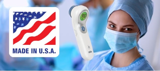 FDA approved infrared thermometer