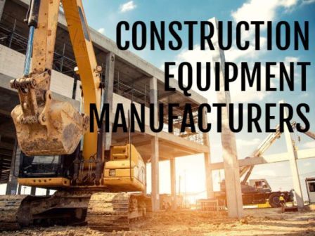 Construction Equipment Manufacturers